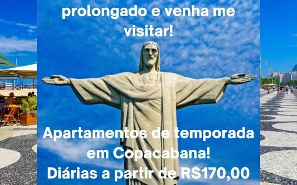 Explore o Rio de Janeiro: Alugue em Copacabana e Visite o Cristo Redentor