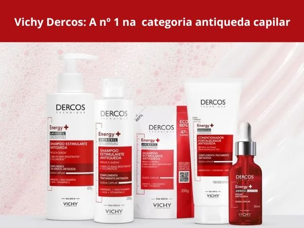 Conheça a Vichy Dercos linha antiqueda capilar completa
