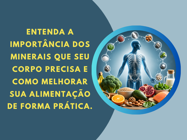 Minerais que seu corpo precisa: guia completo para mais energia, saúde e equilíbrio