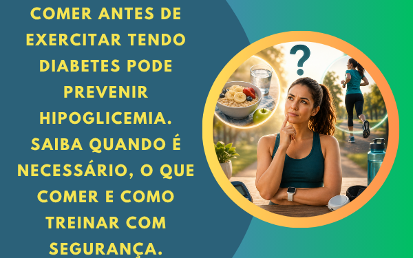Preciso Comer Antes de Exercitar Tendo Diabetes?