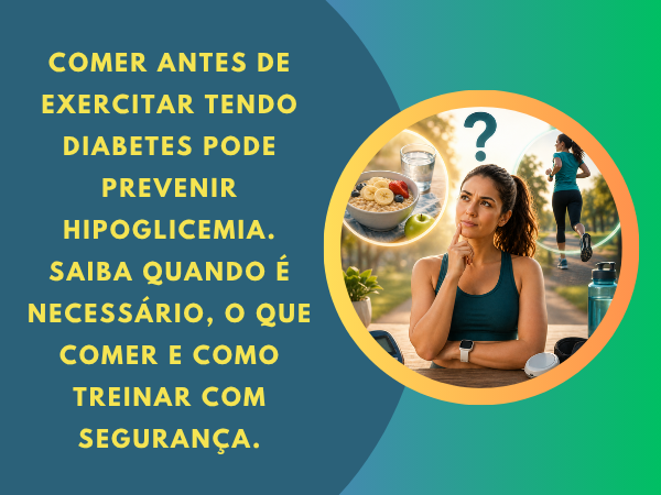 Preciso Comer Antes de Exercitar Tendo Diabetes?