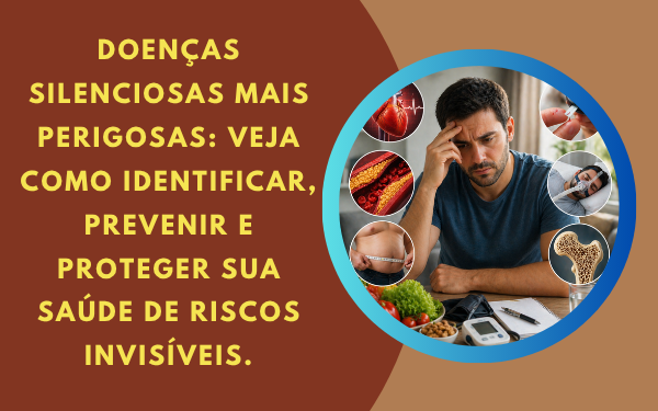 Confira as doenças silenciosas mais perigosas e como evitar!