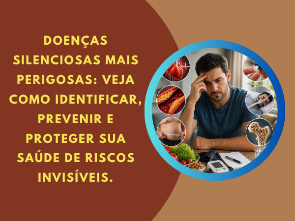 Confira as doenças silenciosas mais perigosas e como evitar!