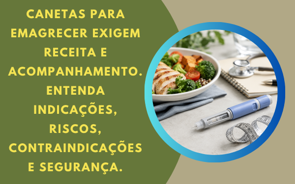 Canetas para emagrecer: como funcionam e qual a melhor