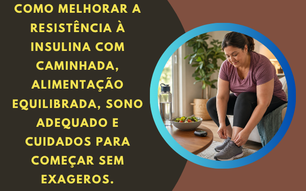Como Melhorar a Resistência à Insulina Mesmo Sendo Sedentário