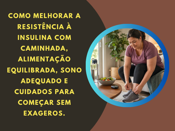Como Melhorar a Resistência à Insulina Mesmo Sendo Sedentário