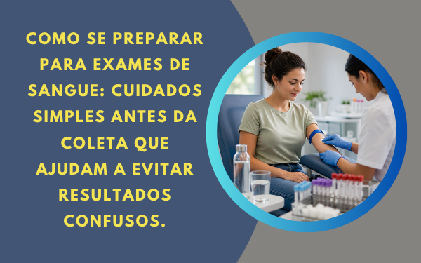 Como se preparar para exames de sangue: dicas essenciais