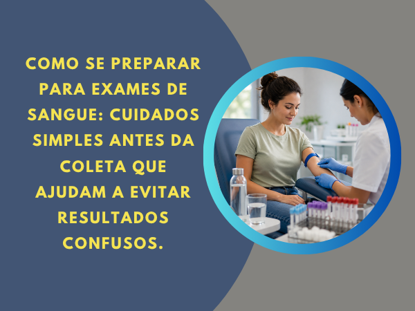 Como se preparar para exames de sangue: dicas essenciais