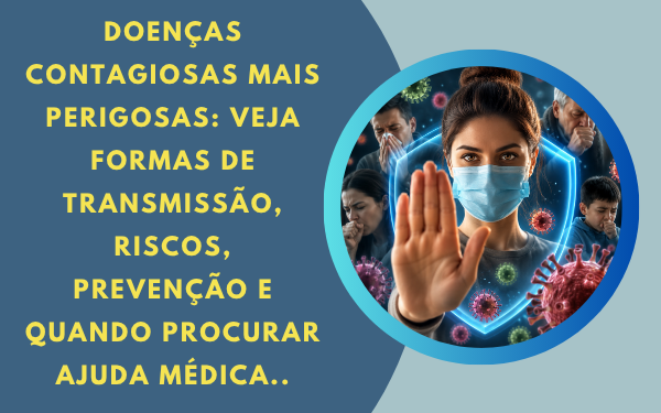 Doenças contagiosas mais perigosas transmitidas entre humanos