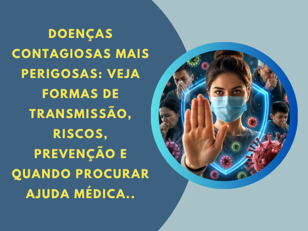 Doenças contagiosas mais perigosas transmitidas entre humanos