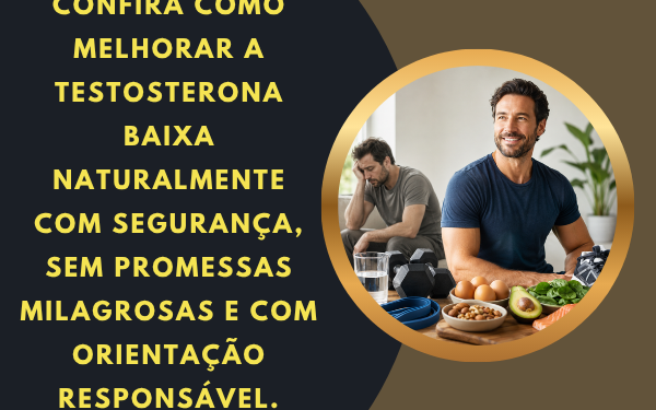 Confira Como Melhorar a Testosterona Baixa Naturalmente