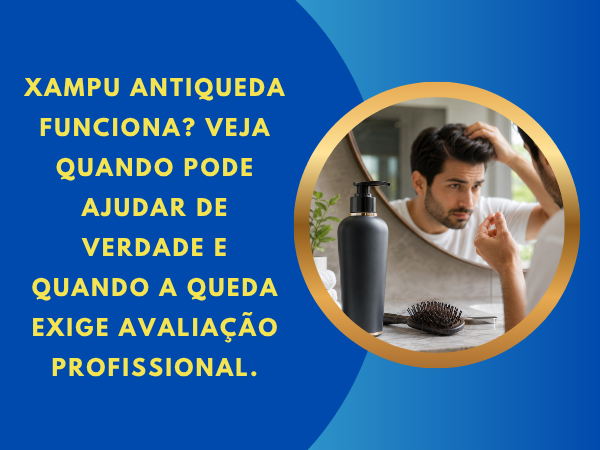 Xampu Antiqueda Funciona? Quando Ajuda de Verdade