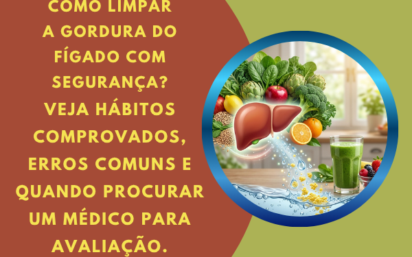 Como limpar a gordura do fígado de forma segura e comprovada