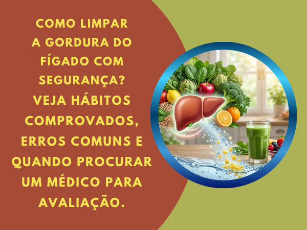 Como limpar a gordura do fígado de forma segura e comprovada